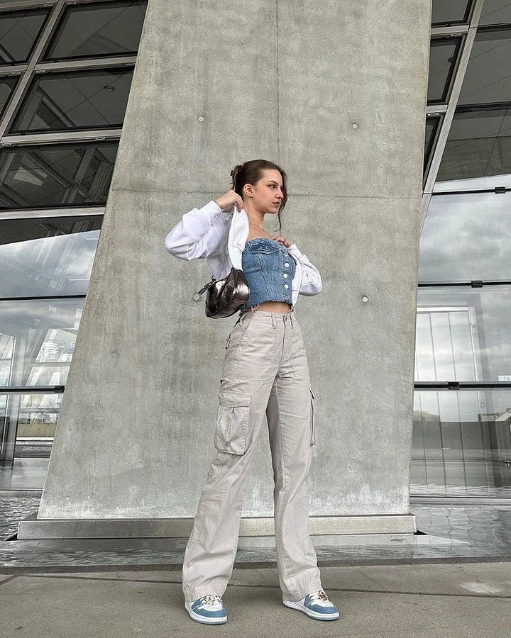 AMY - Trendy Cargo Broek
